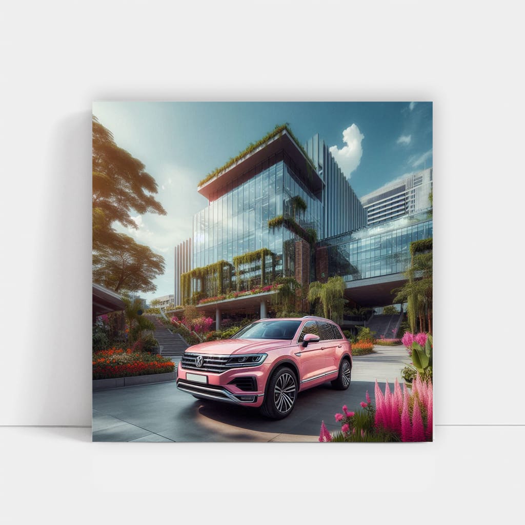 Volkswagen Touareg Buildi Wall Art