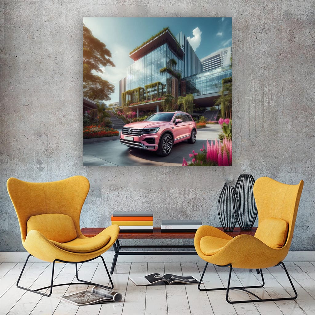 Volkswagen Touareg Buildi Wall Art