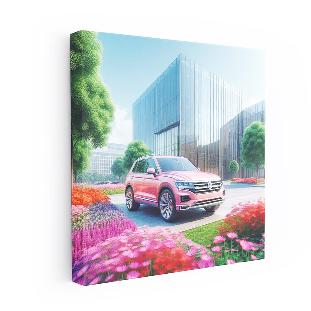 Volkswagen Touareg Building Wall Art