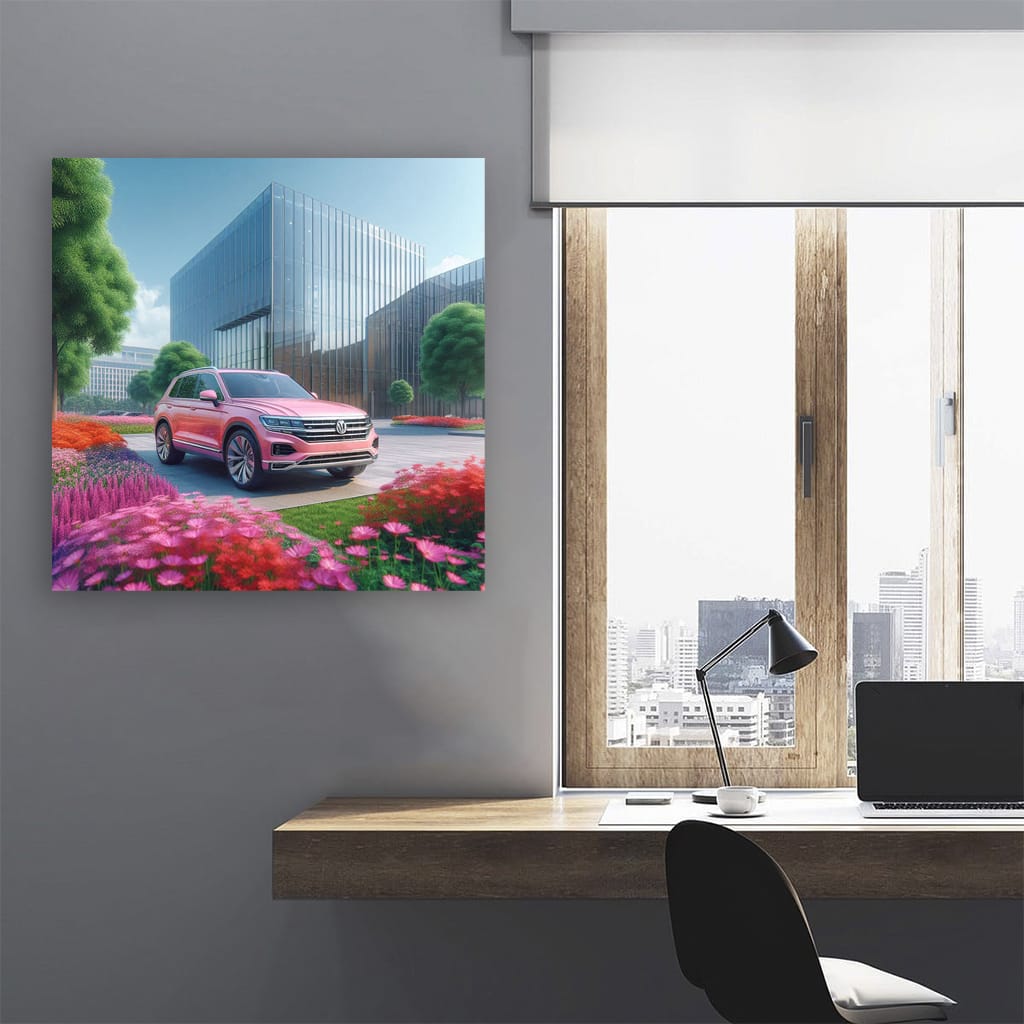 Volkswagen Touareg Building Wall Art