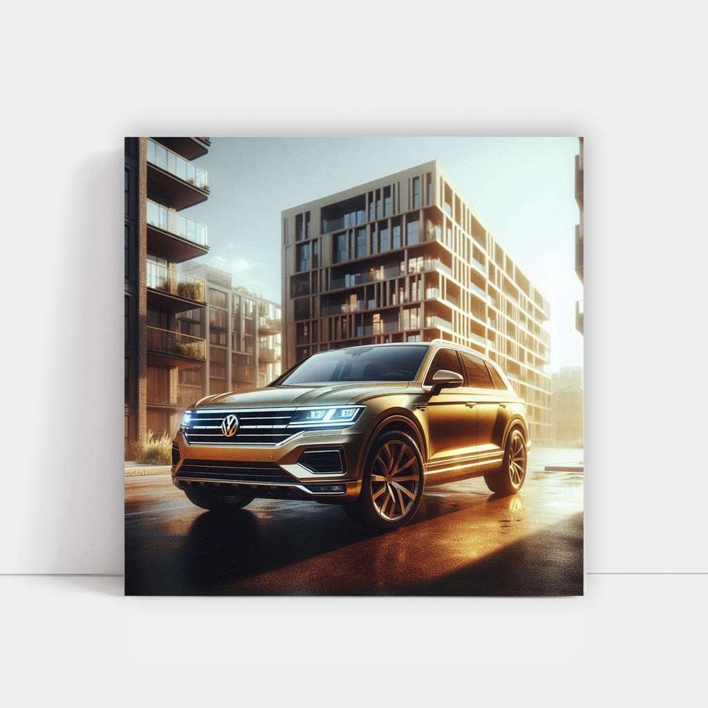 Volkswagen Touareg Rline Buildi Wall Art