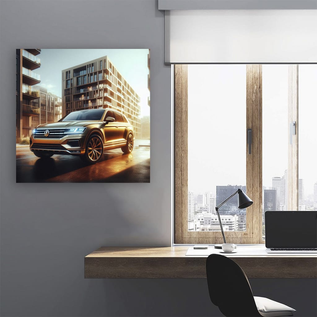 Volkswagen Touareg Rline Buildi Wall Art