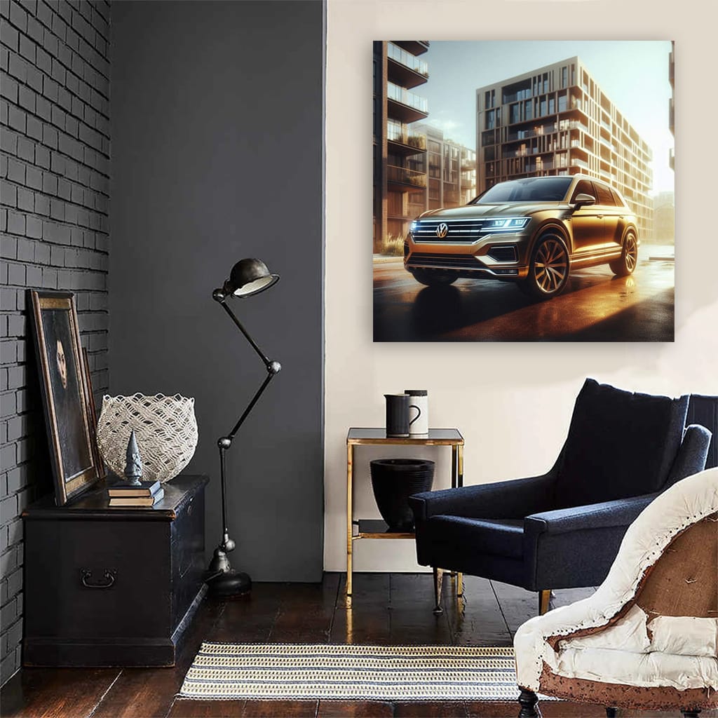 Volkswagen Touareg Rline Buildi Wall Art