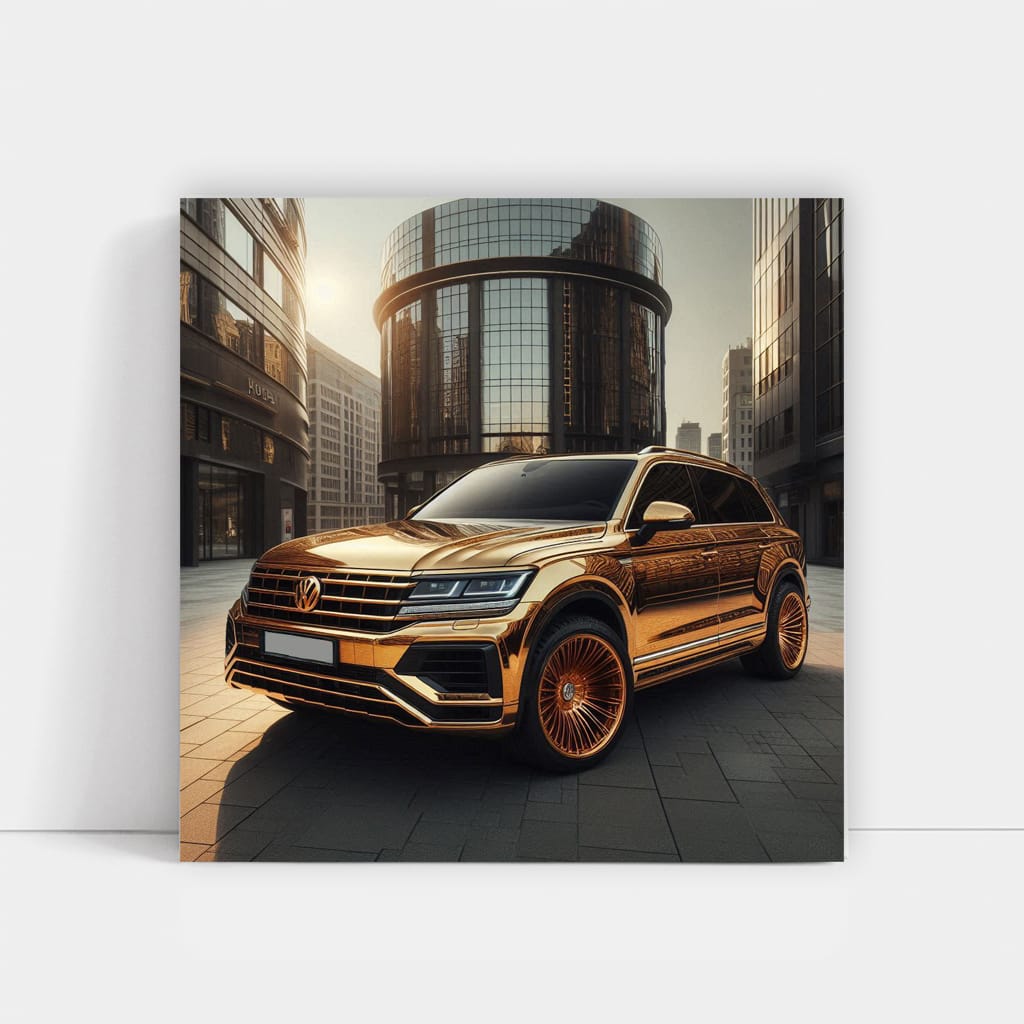 Volkswagen Touareg Rline Building Wall Art