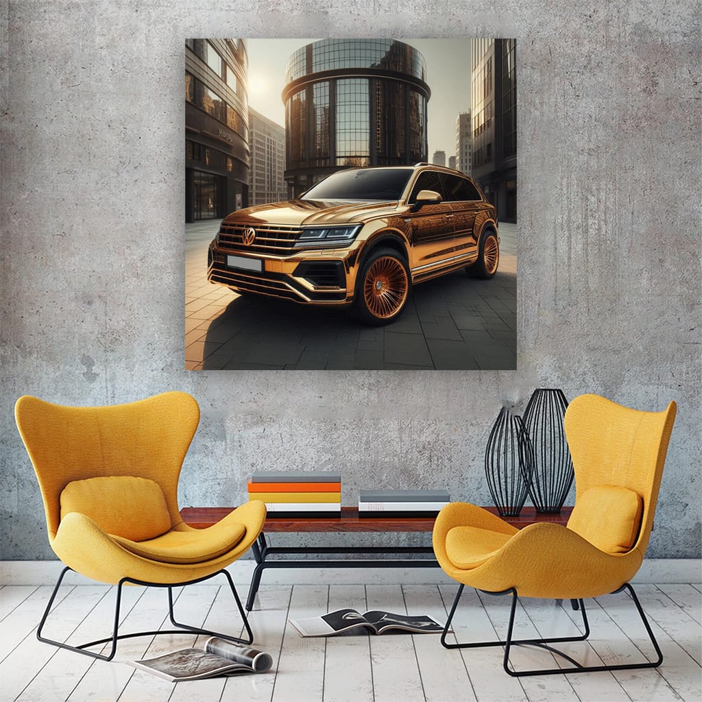 Volkswagen Touareg Rline Building Wall Art