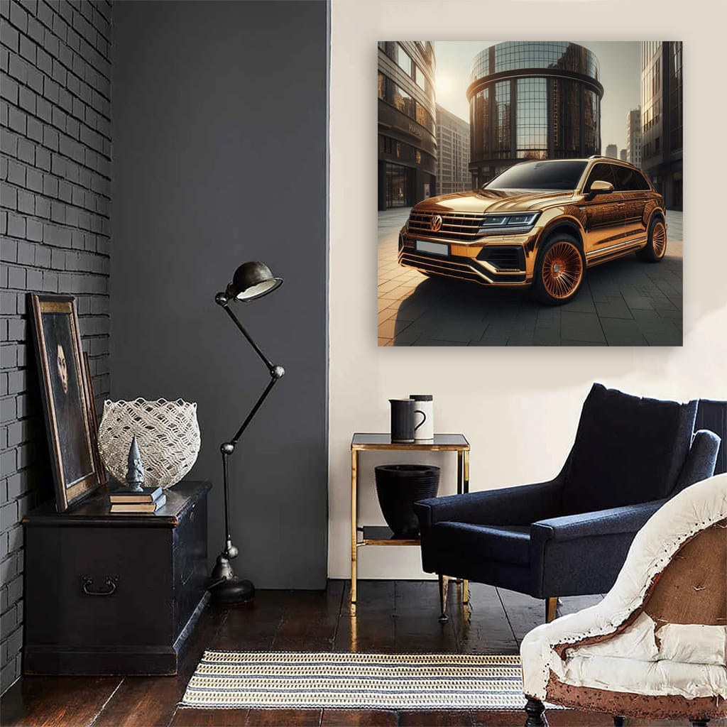 Volkswagen Touareg Rline Building Wall Art