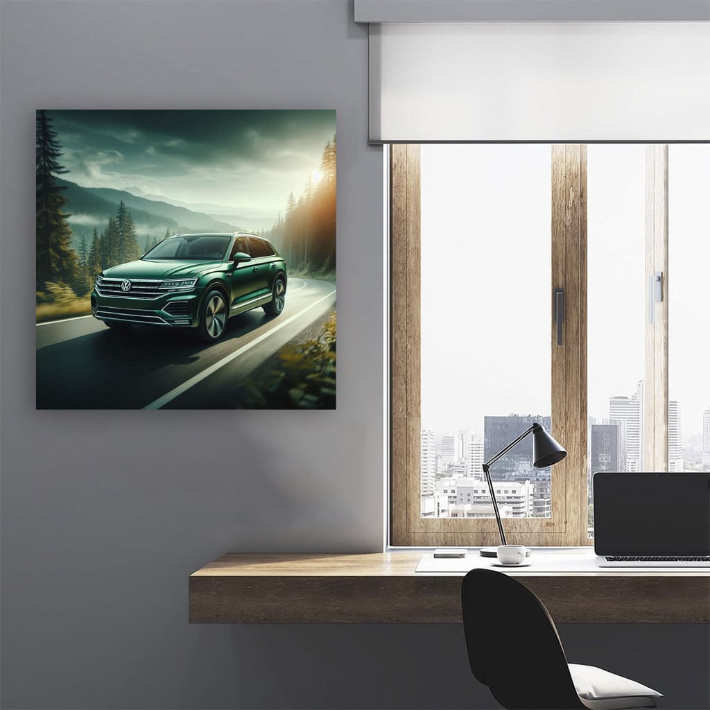 Volkswagen Touareg Rline Road Wall Art