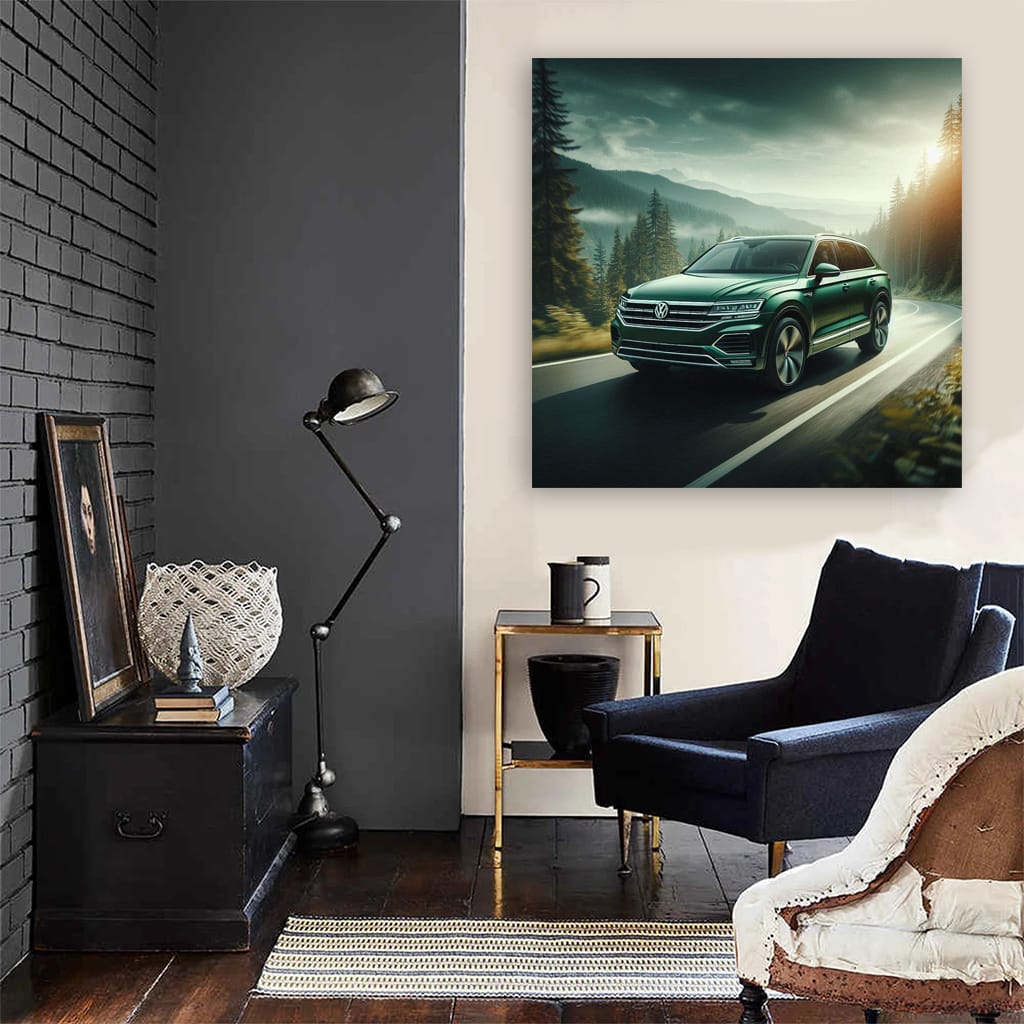 Volkswagen Touareg Rline Road Wall Art