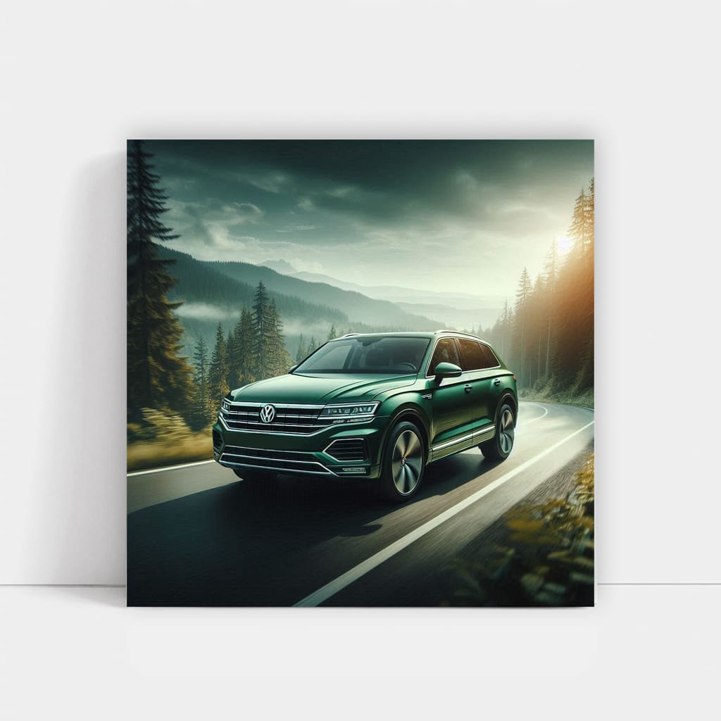 Volkswagen Touareg Rline Road Wall Art