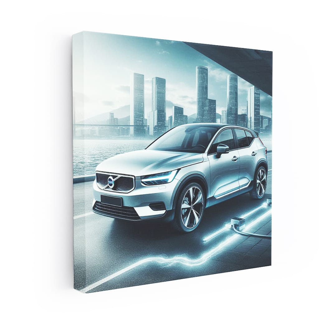 Volvo C40 Recharge Parki Wall Art