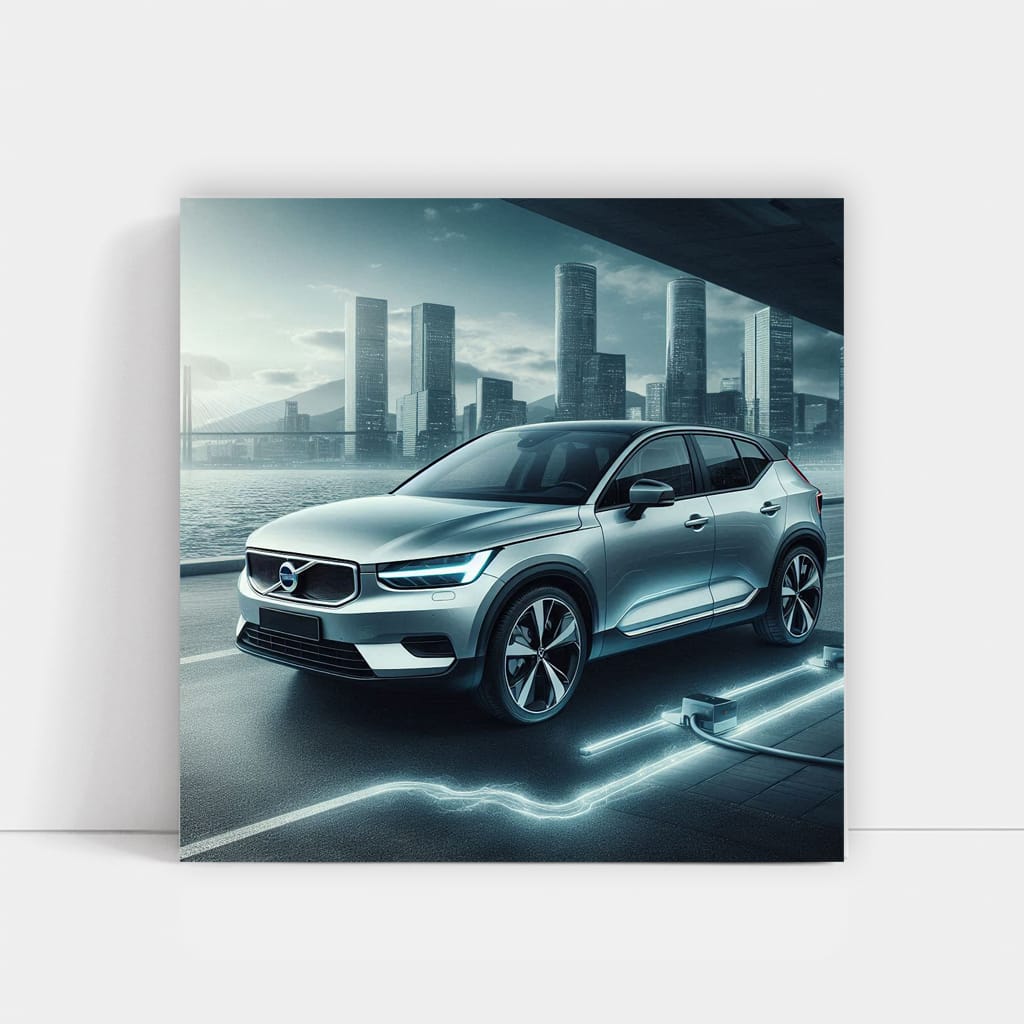 Volvo C40 Recharge Parki Wall Art