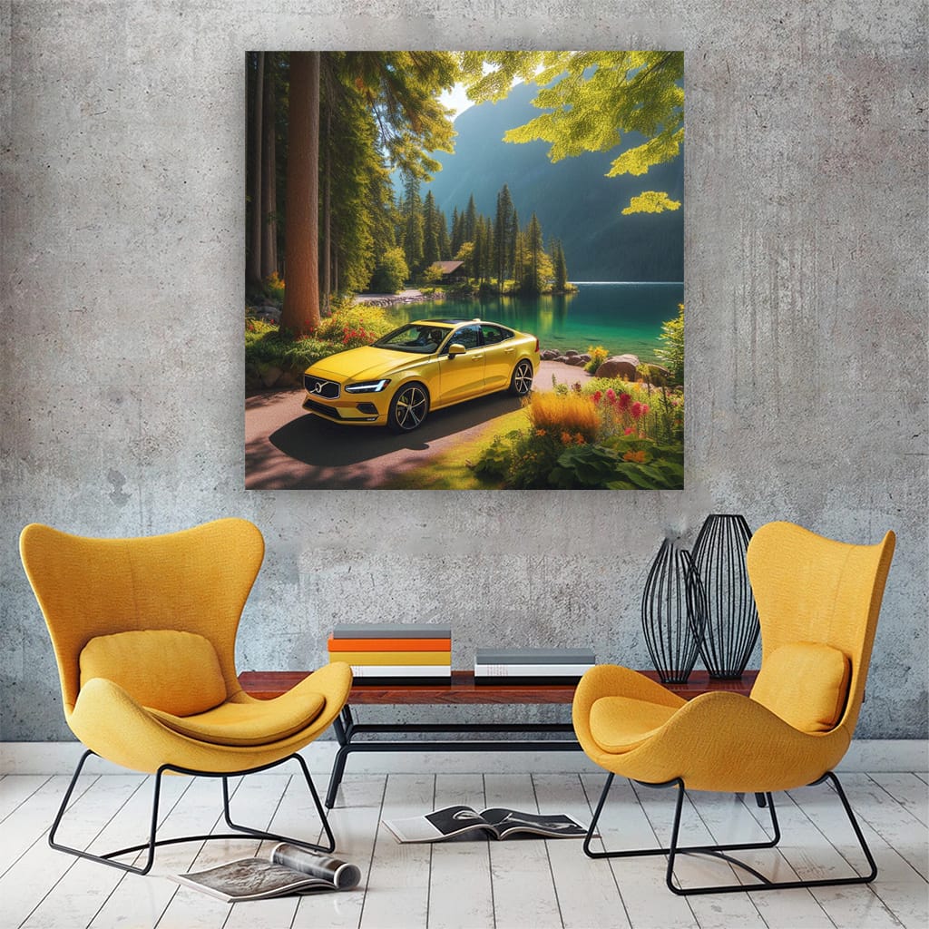 Volvo S60 La Wall Art