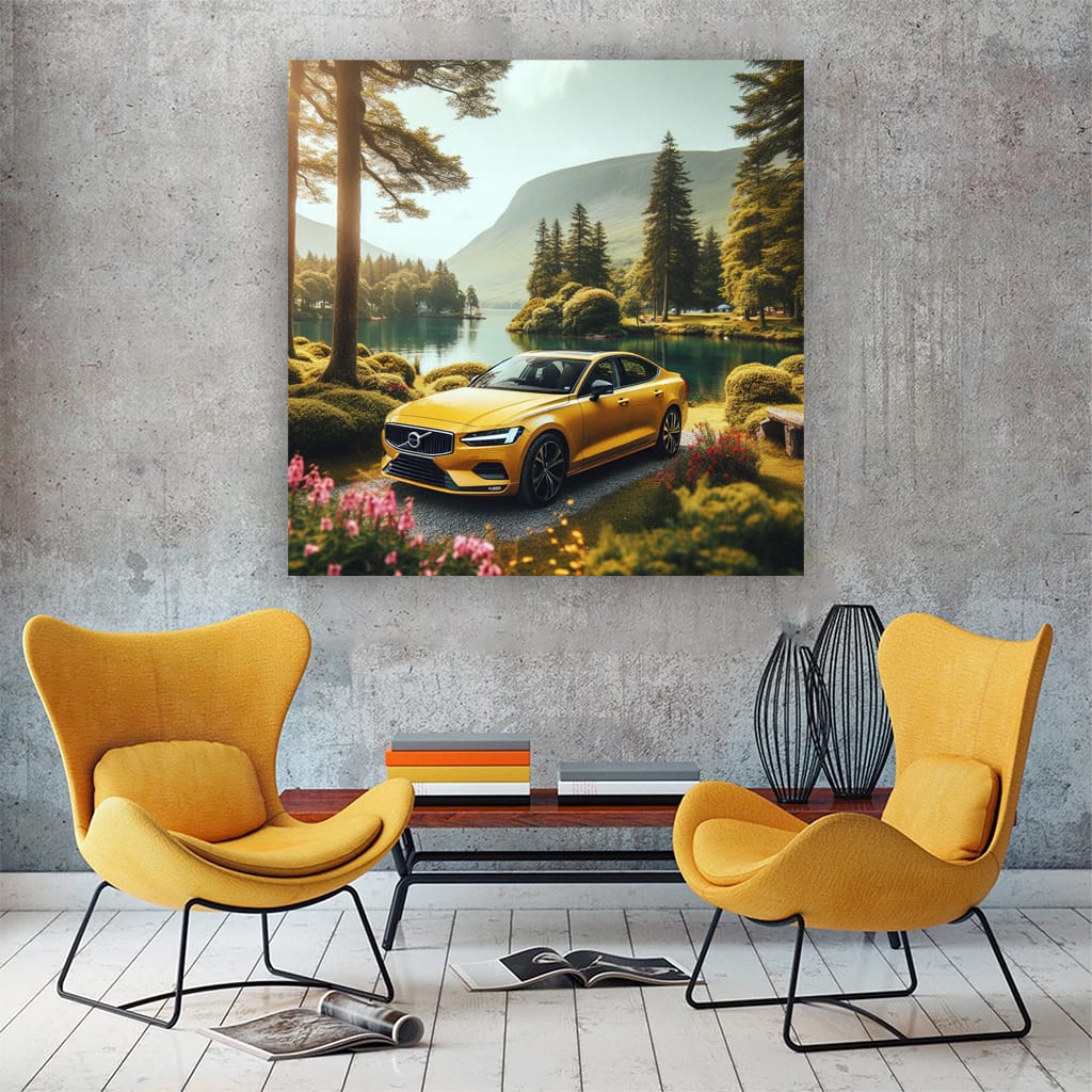 Volvo S60 Lake Wall Art