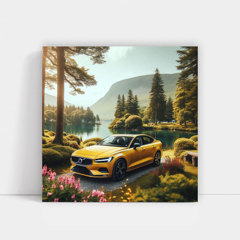 Volvo S60 Lake Wall Art