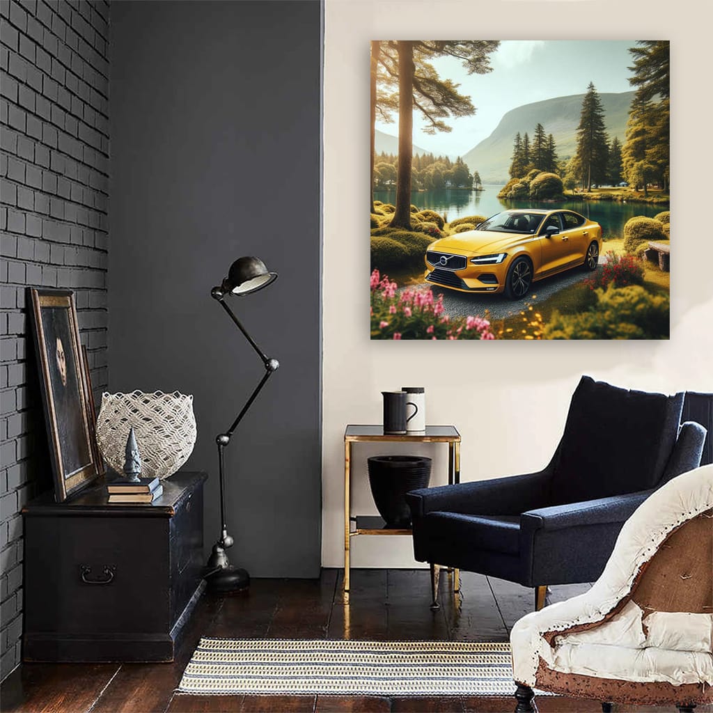 Volvo S60 Lake Wall Art