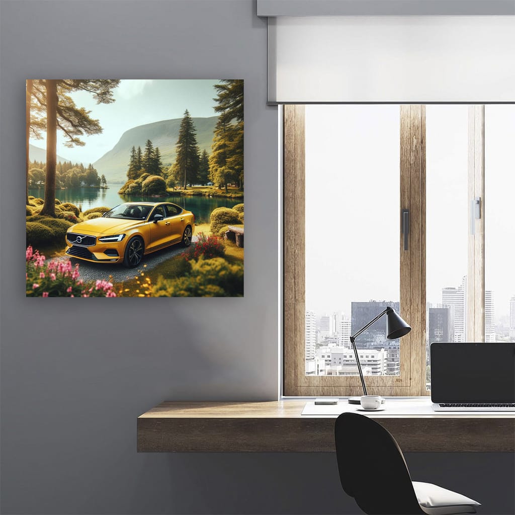 Volvo S60 Lake Wall Art