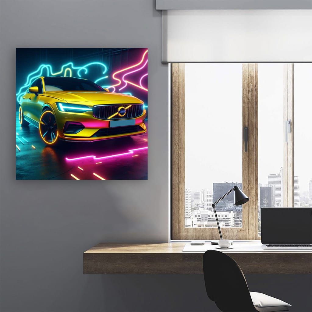 Volvo S60 Neon - Bold Elegance in Motion