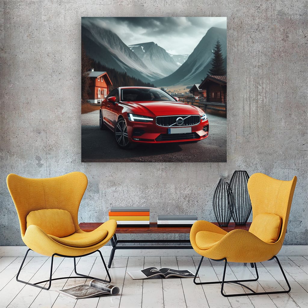 Volvo S60 Parki Wall Art