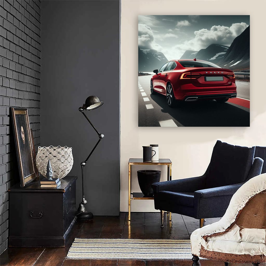 Volvo S60 Parking Wall Art