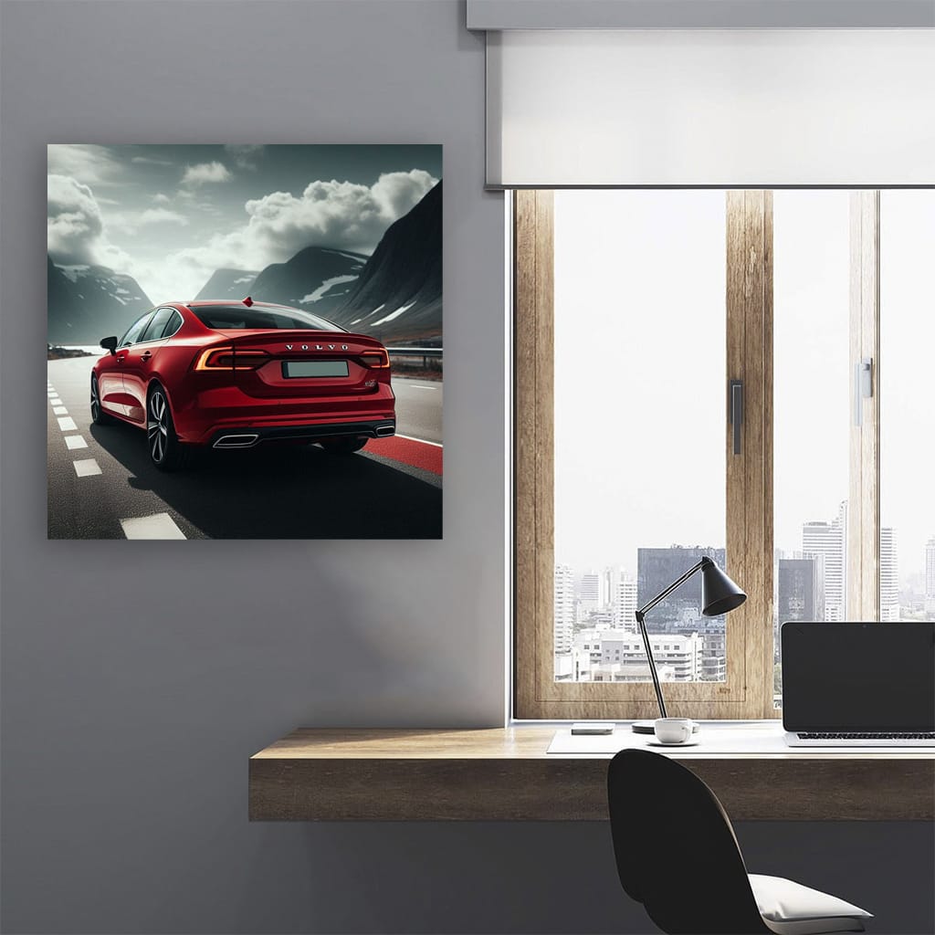 Volvo S60 Parking Wall Art