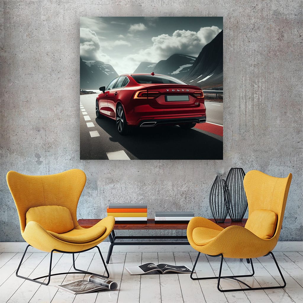 Volvo S60 Parking Wall Art