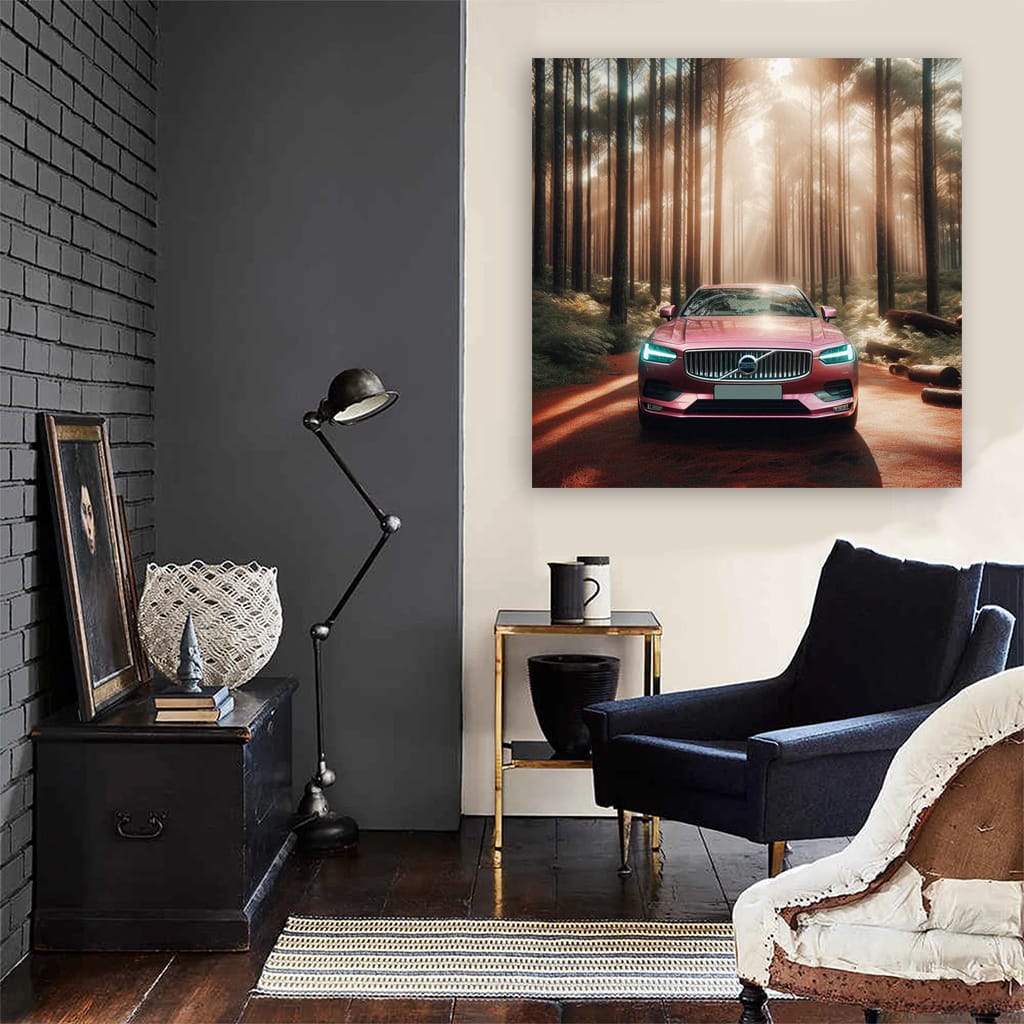 Volvo S90 Forest Wall Art