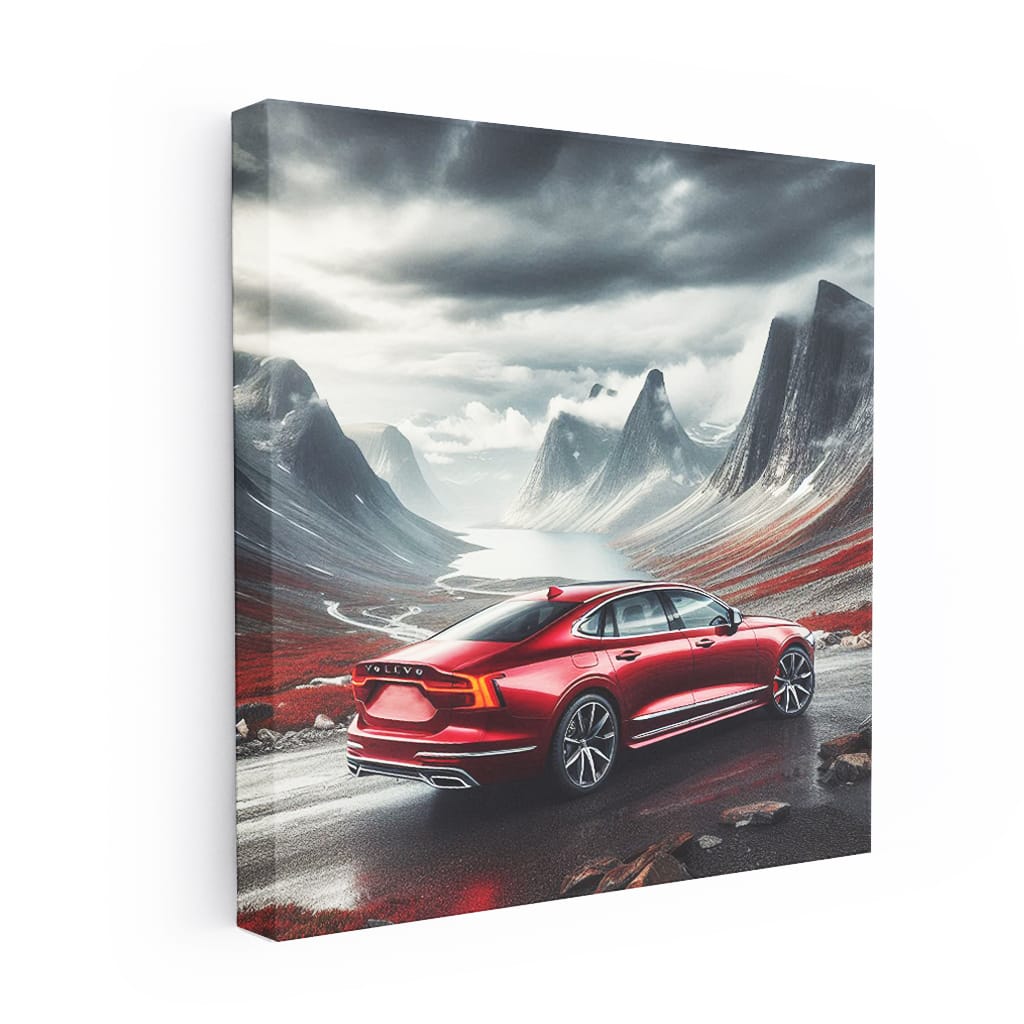 Volvo S90 Mounta Wall Art