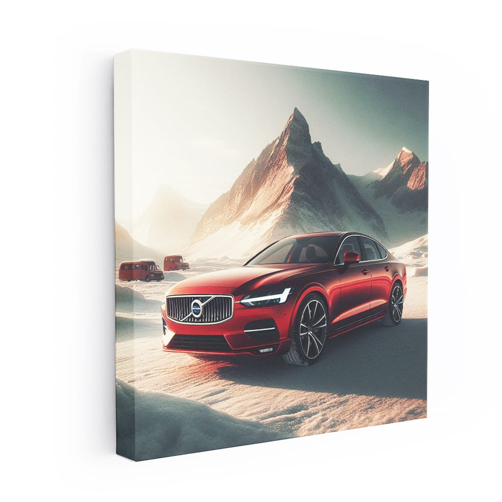 Volvo S90 Mountain Wall Art