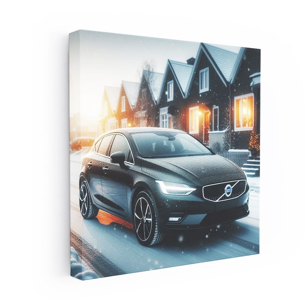 Volvo V40 Wint Wall Art