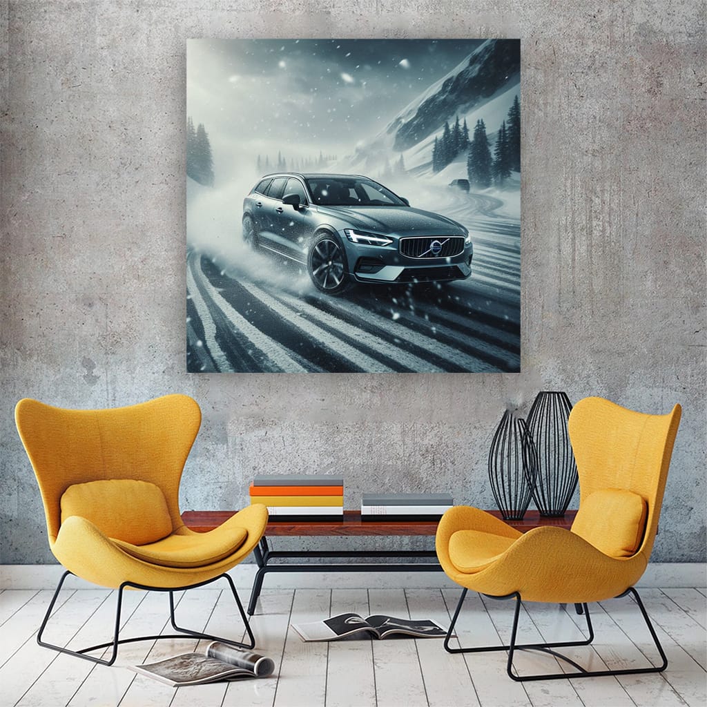 Volvo V60 Dri Wall Art