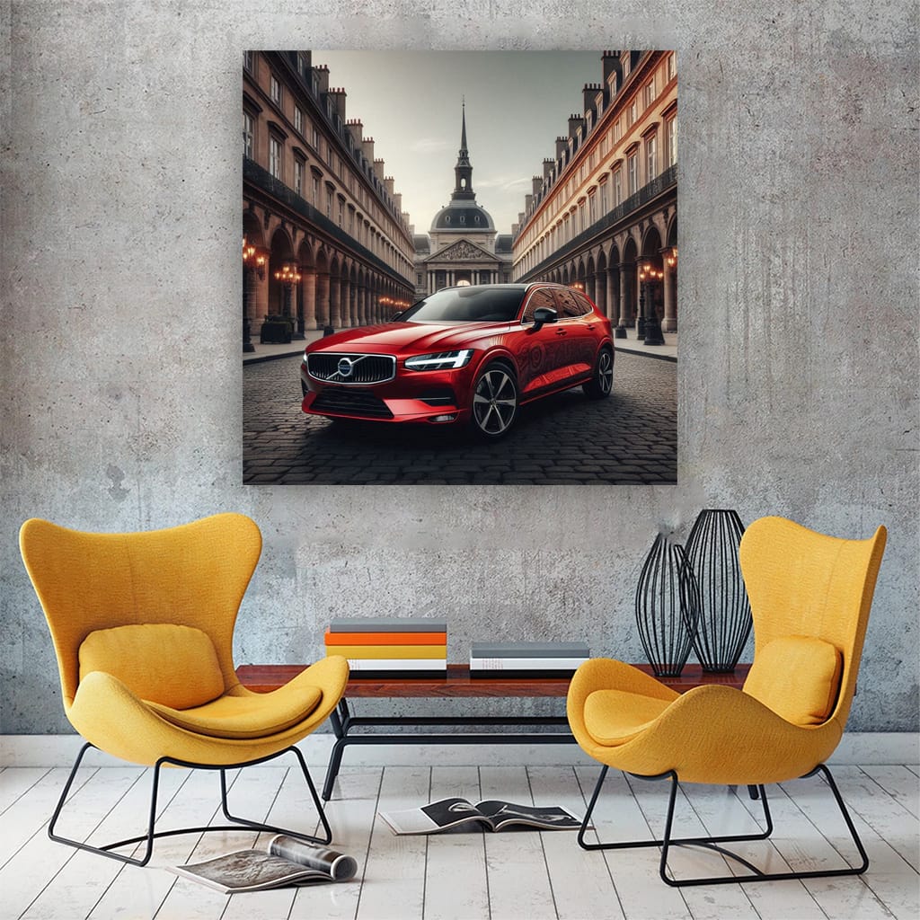 Volvo V60 at Paris Show - Sleek, Modern, and Dynamic