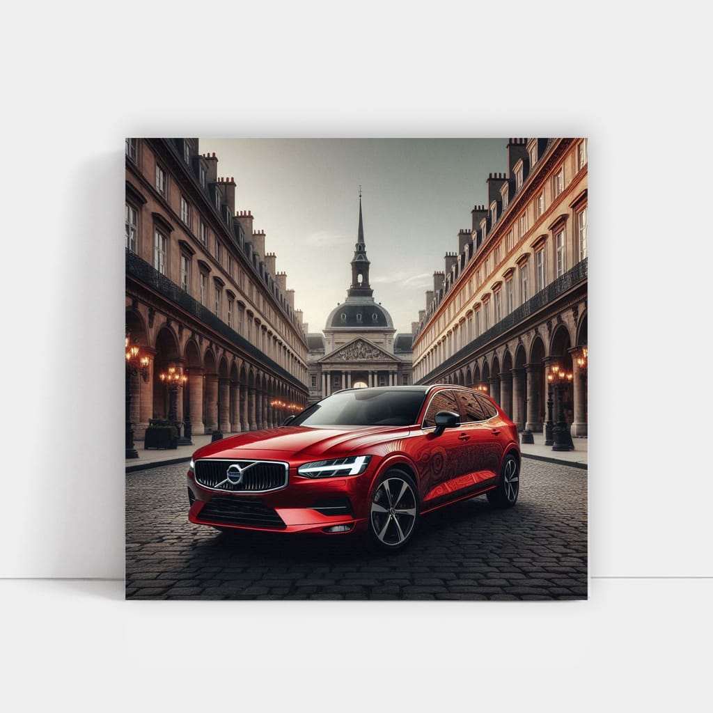 Volvo V60 at Paris Show - Sleek, Modern, and Dynamic