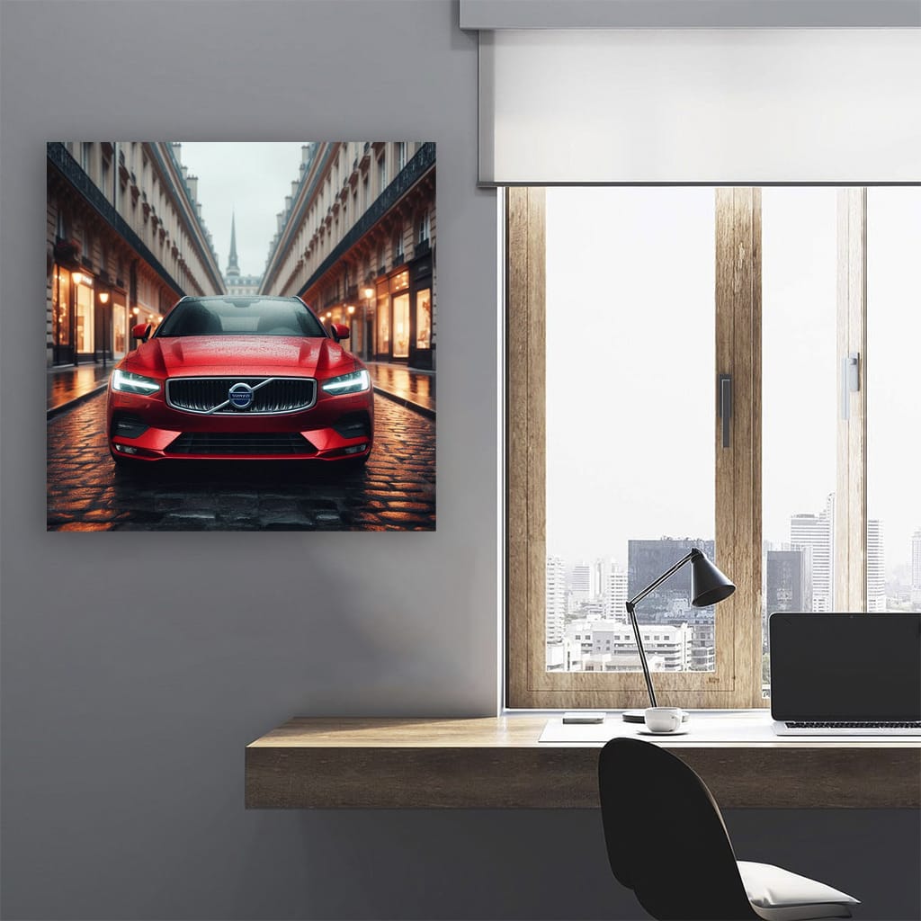 Volvo V60 Paris Wall Art