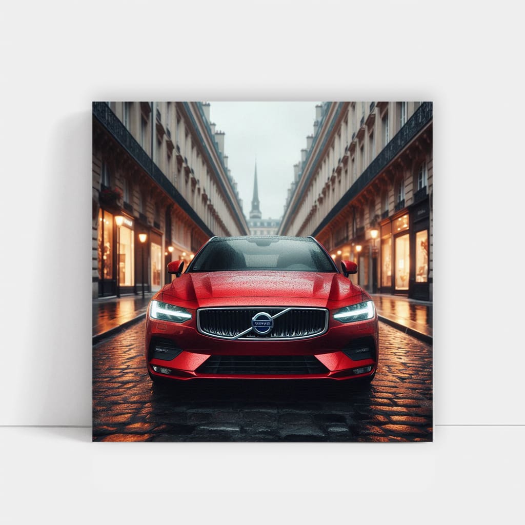 Volvo V60 Paris Wall Art