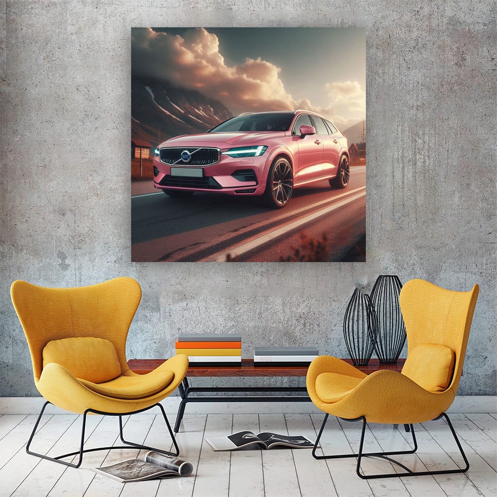 Volvo V60 Ro Wall Art