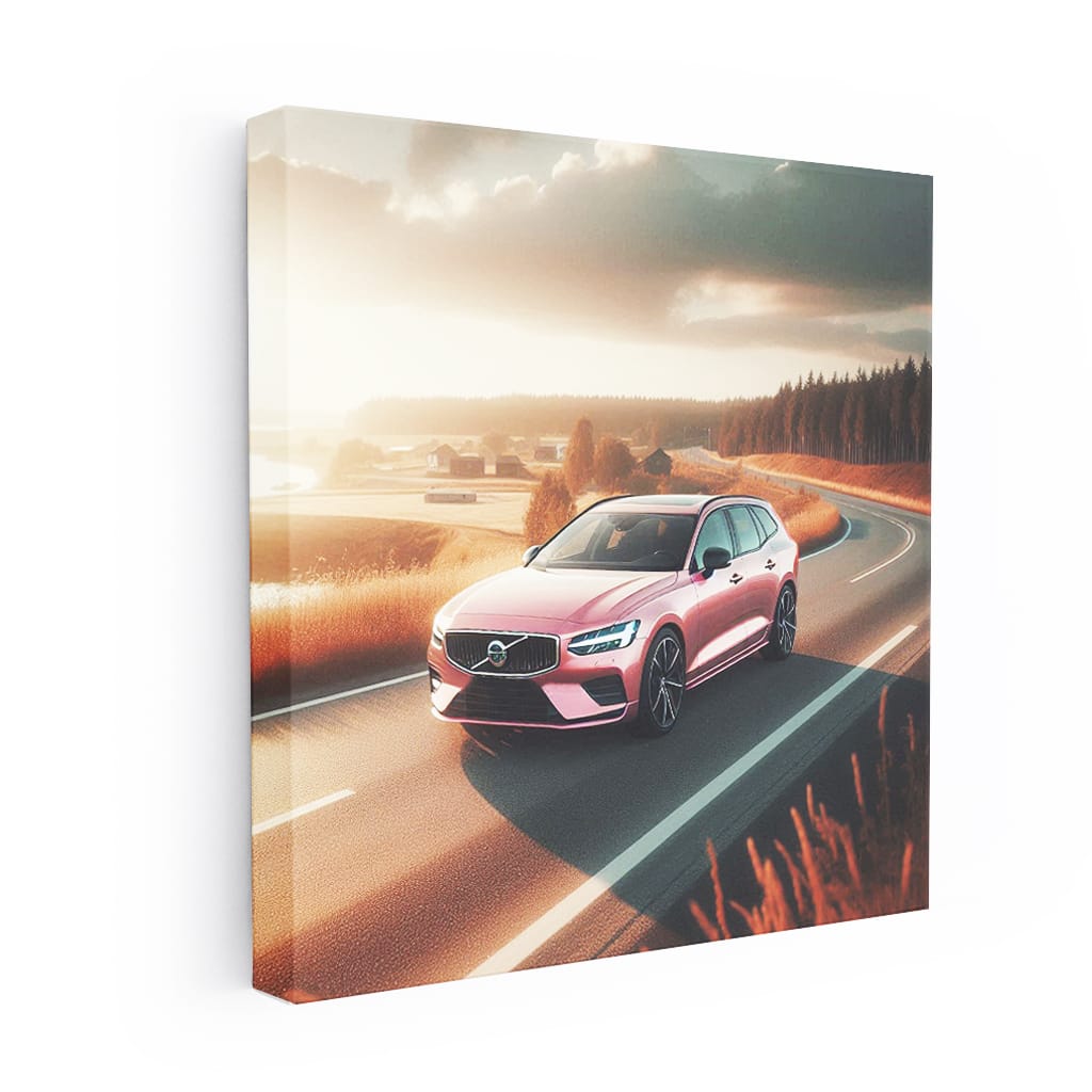 Volvo V60 Road Wall Art