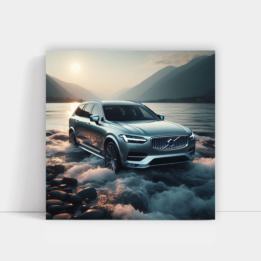 Volvo V90 Riv Wall Art