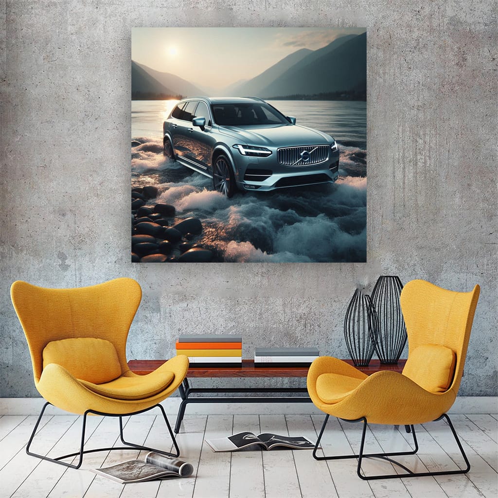 Volvo V90 Riv Wall Art