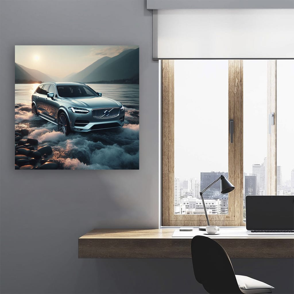 Volvo V90 Riv Wall Art