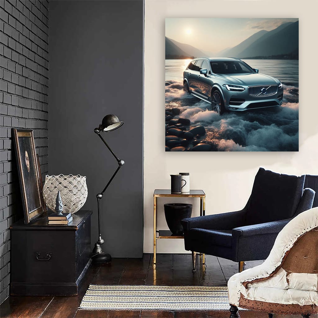 Volvo V90 Riv Wall Art