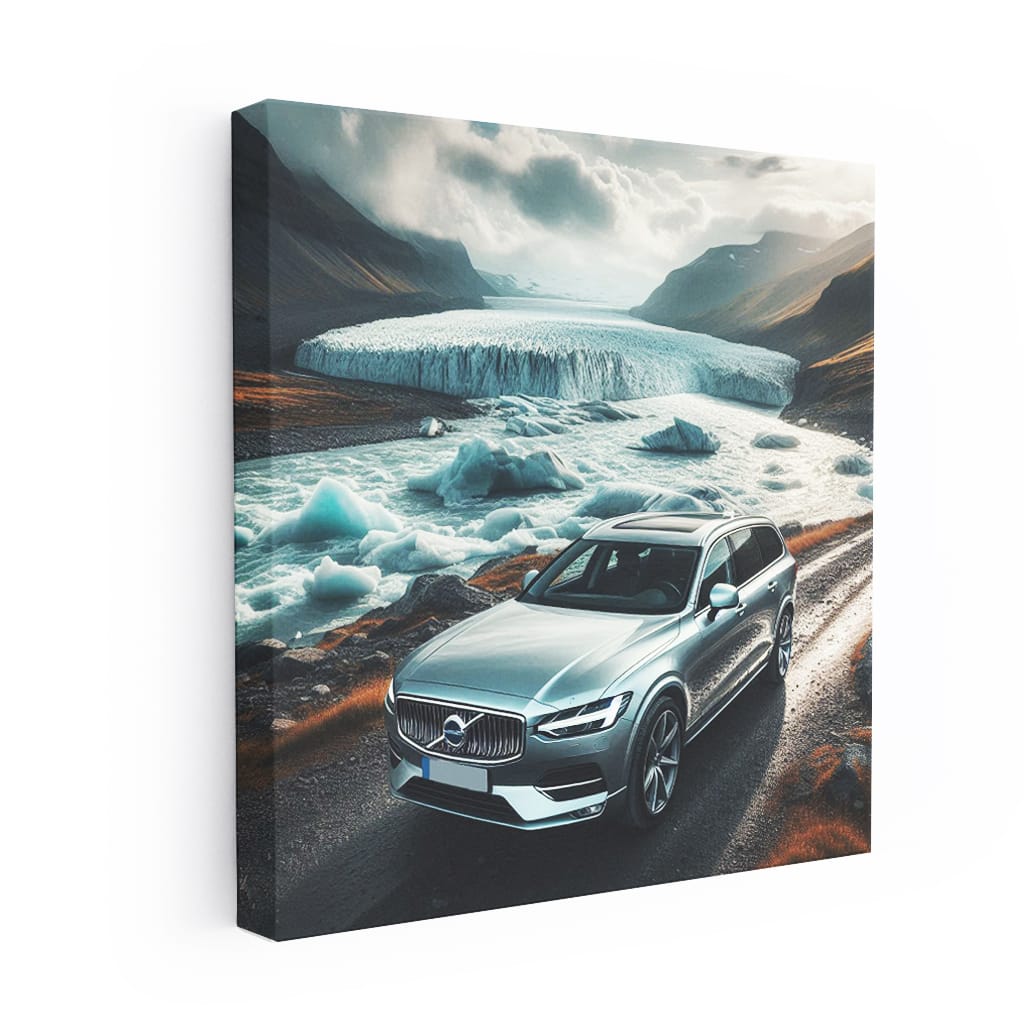 Volvo V90 River Wall Art