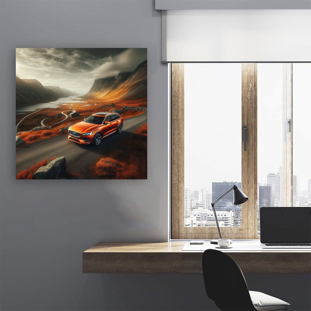 Volvo V90 Vall Wall Art