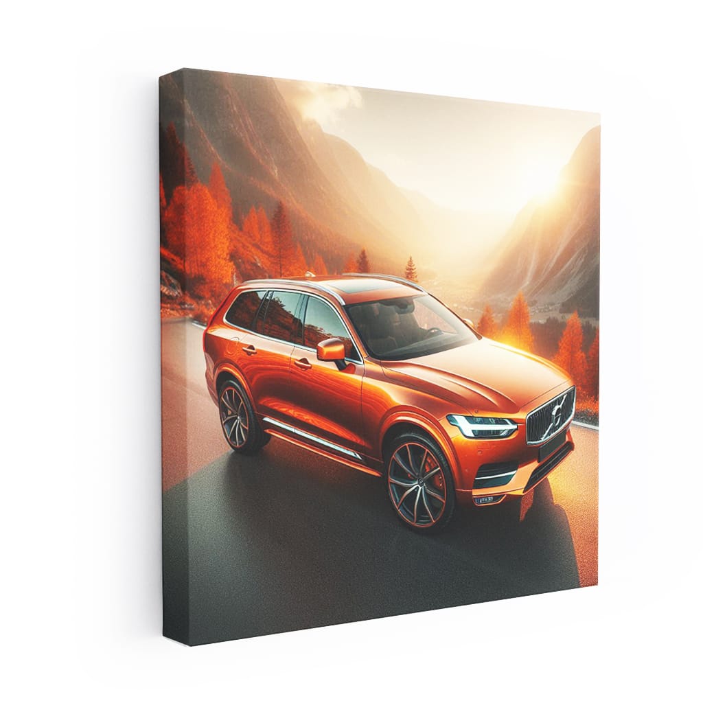 Volvo V90 Valley Wall Art