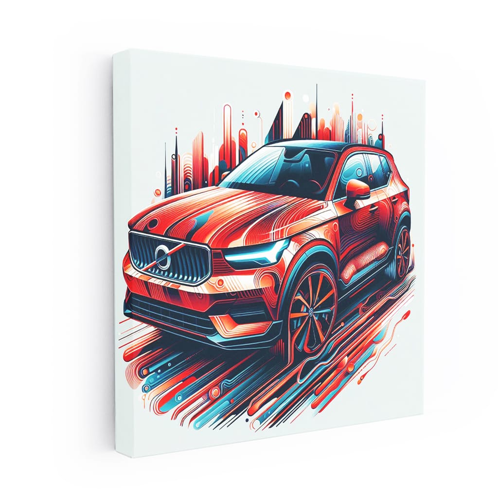 Volvo Xc40 Absctra Wall Art