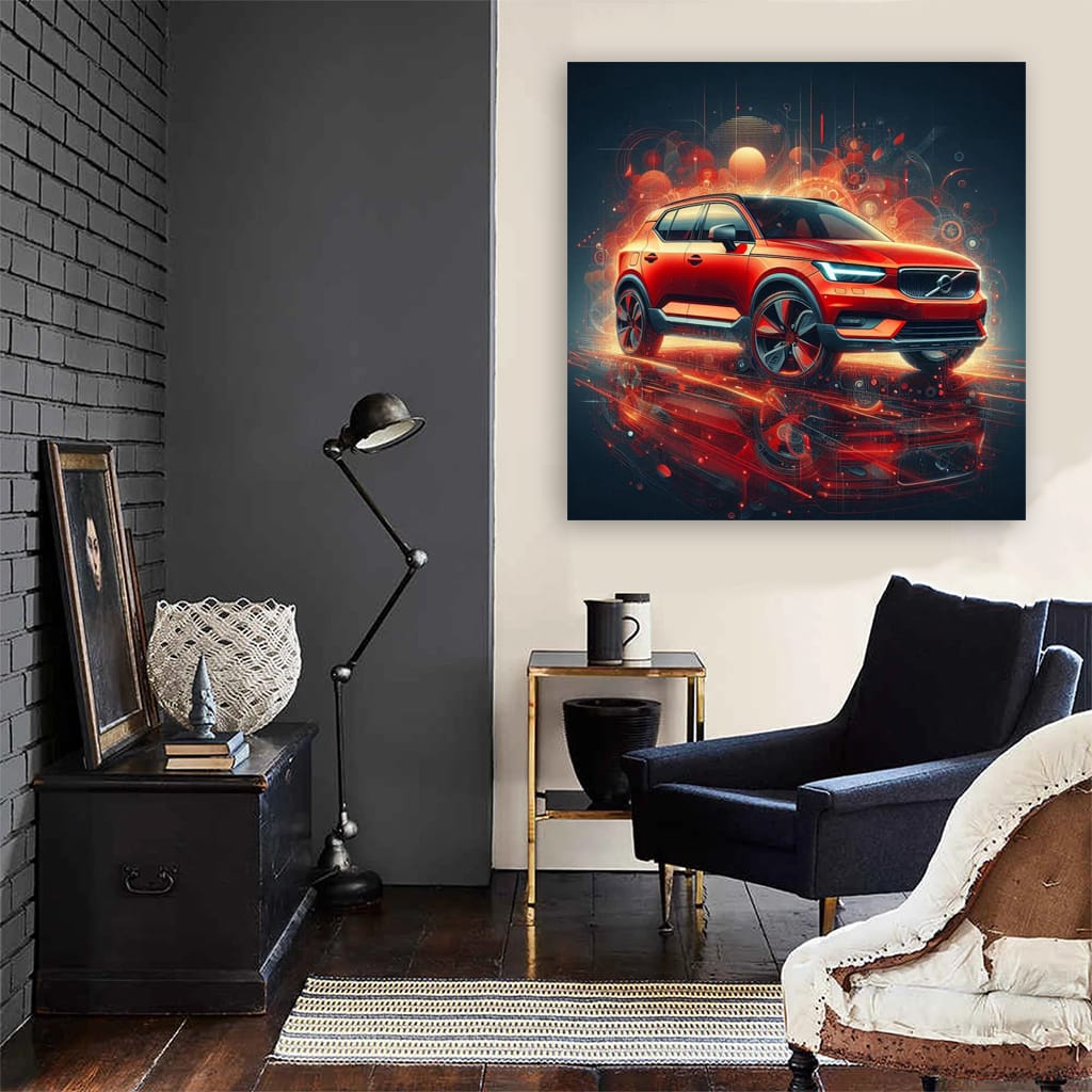 Volvo XC40 Abstract Design - Stylish and Sophisticated