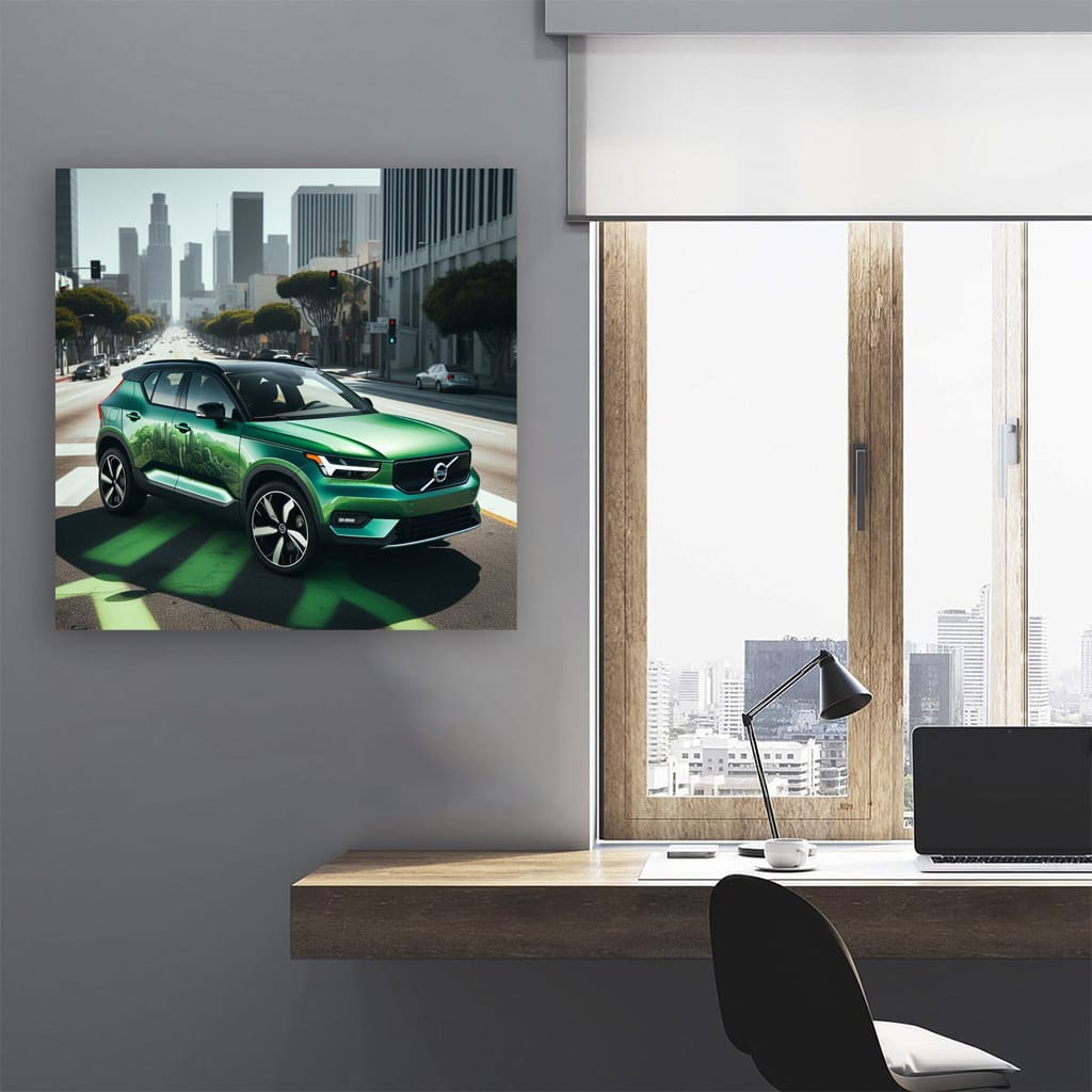 Volvo Xc40 Los Angeles Wall Art