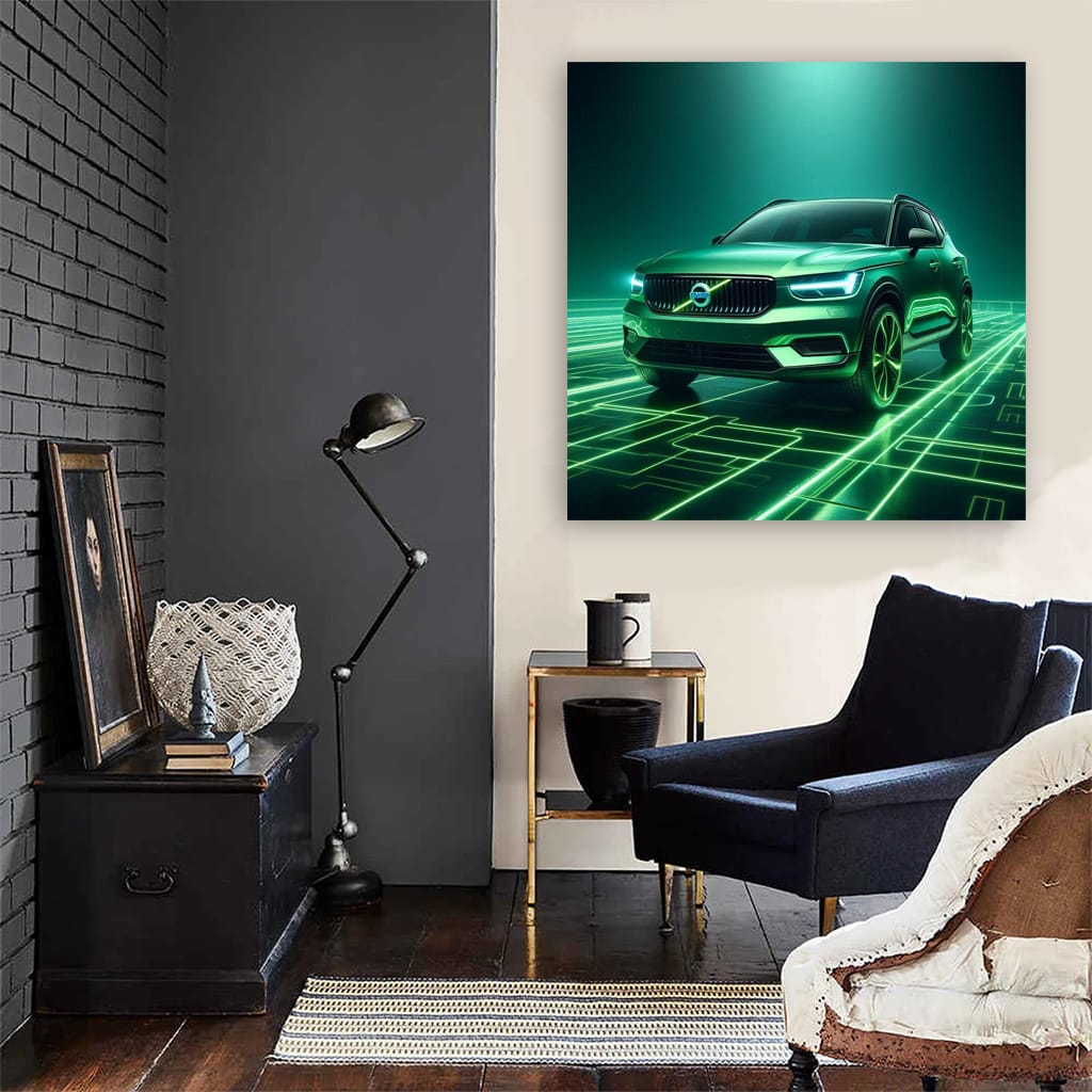 Volvo Xc40 Neon Wall Art