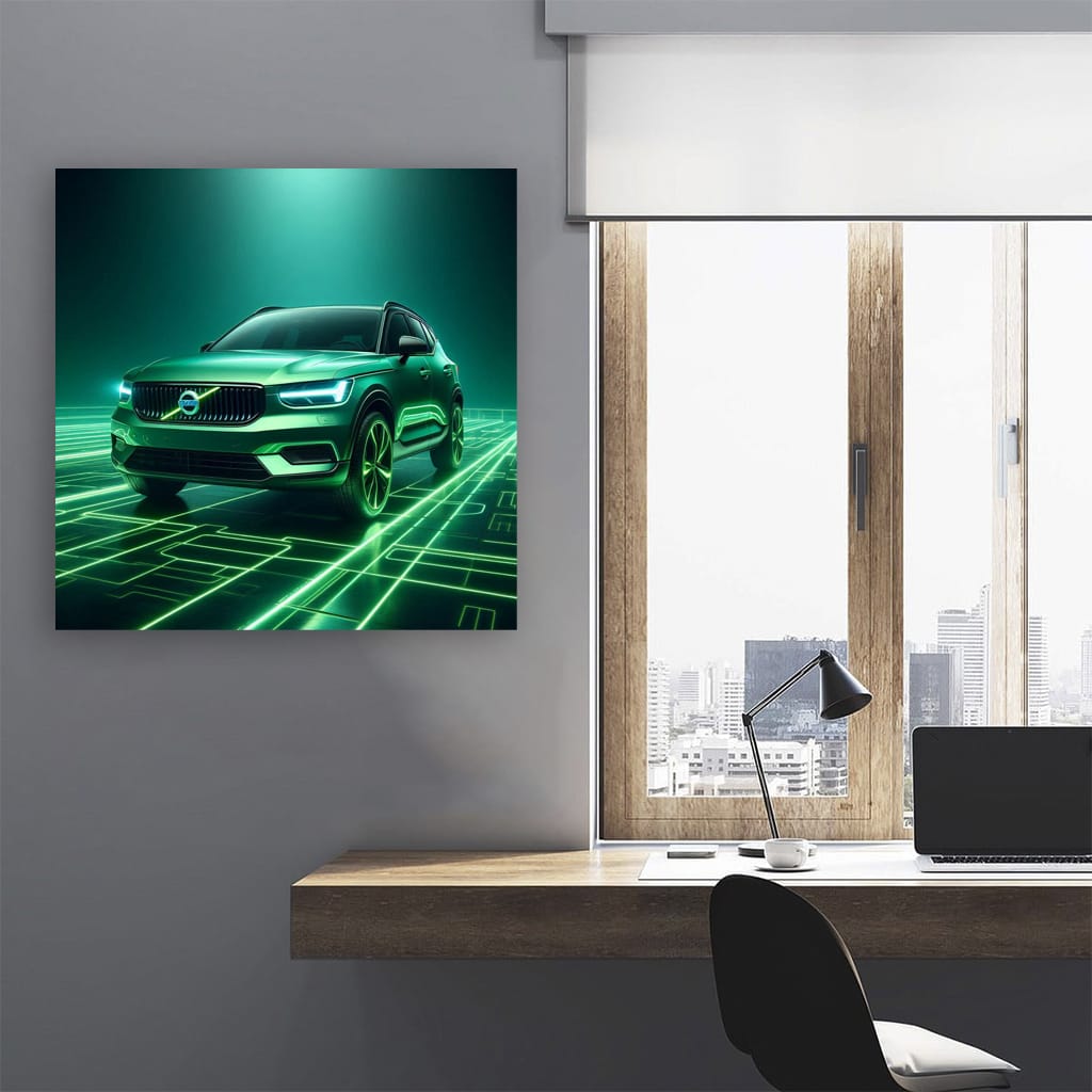 Volvo Xc40 Neon Wall Art