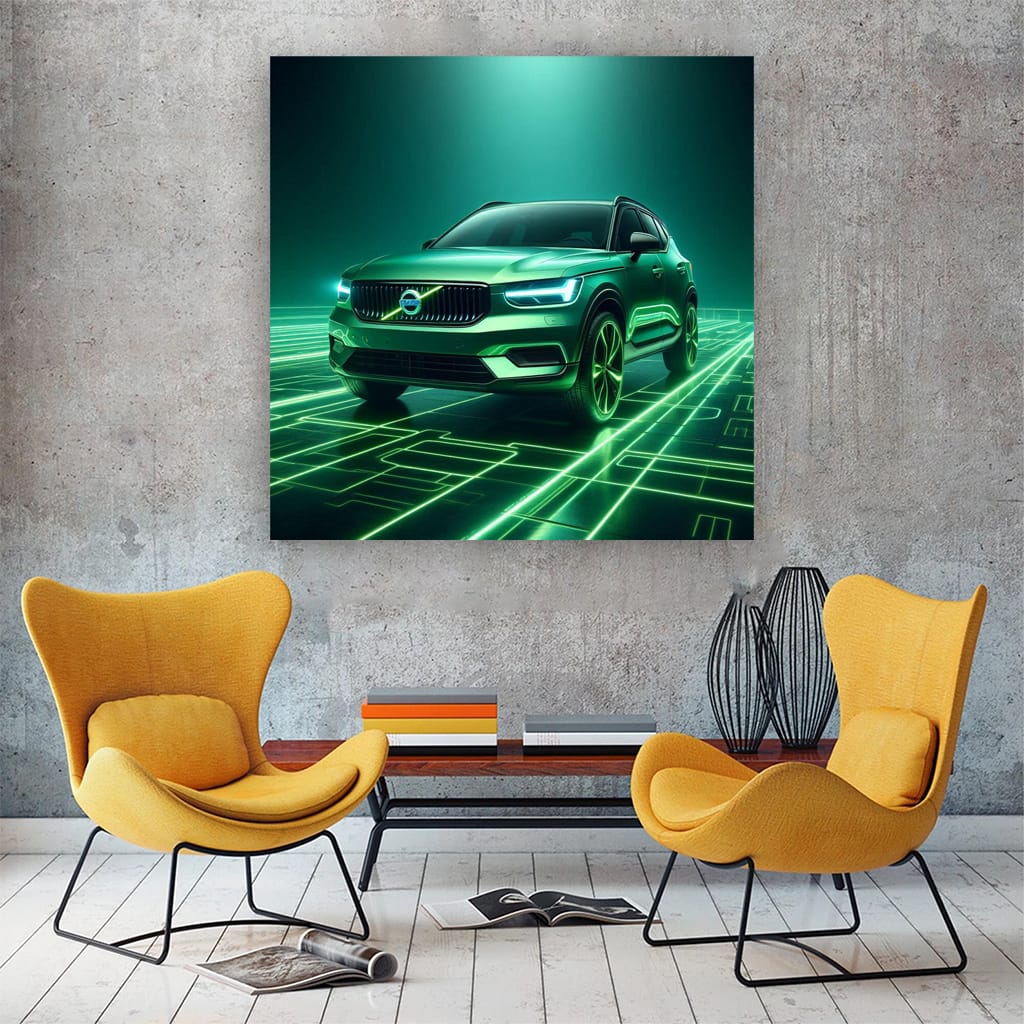 Volvo Xc40 Neon Wall Art