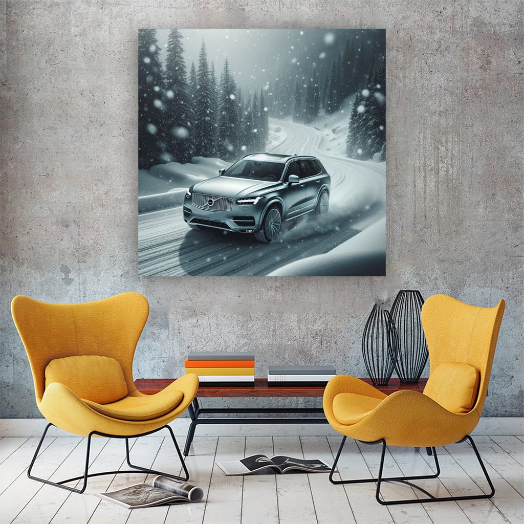 Volvo Xc90 Drift Wall Art